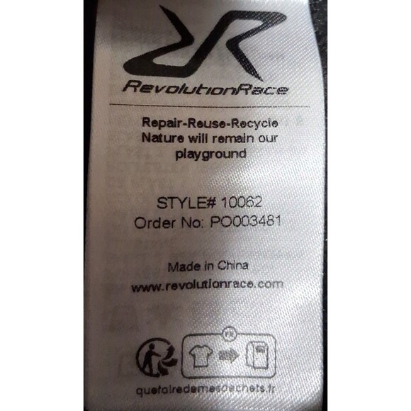 Fusion Fleece Jacket Sweater Women’s Revolution Race Black Blue Size M - Picture 14 of 16